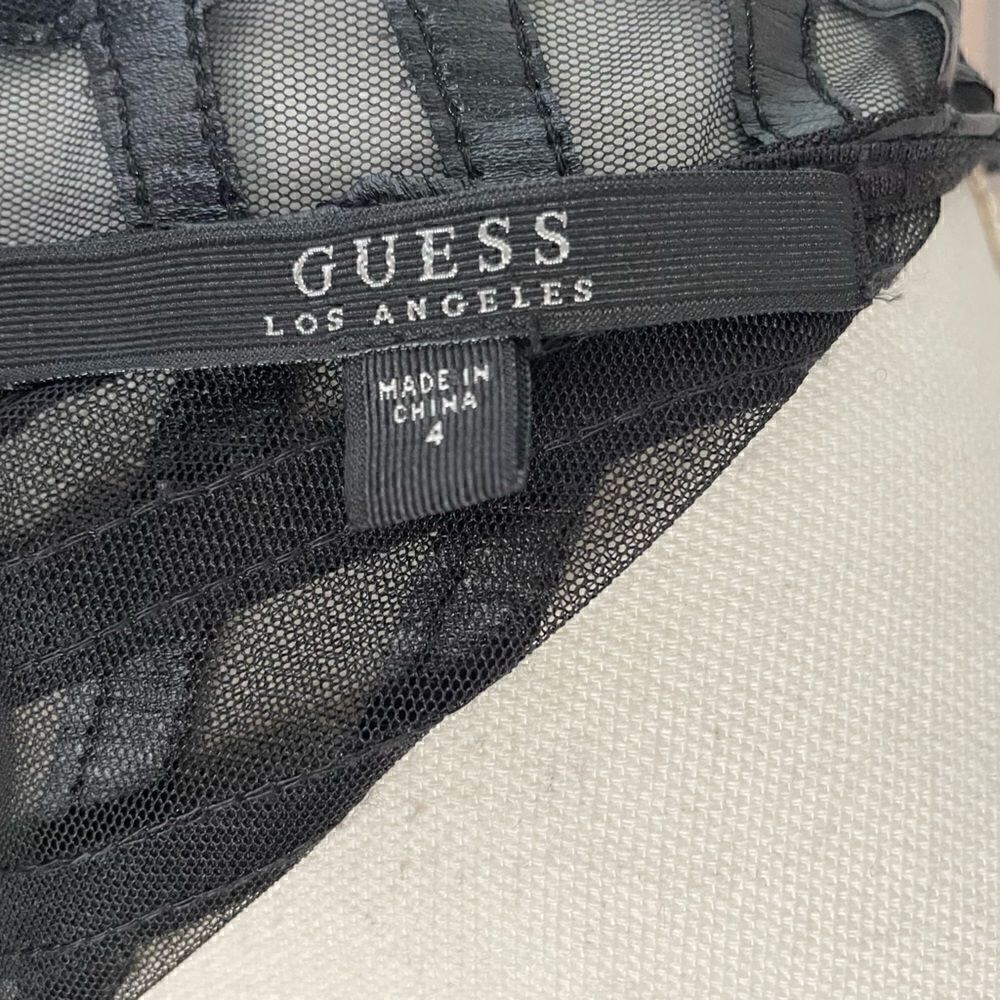 Guess Faux Leather Zebra Print Size 4 - Picture 13 of 13